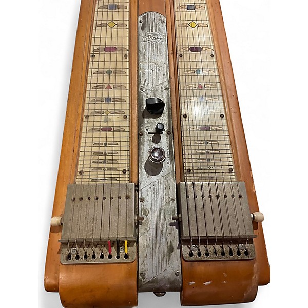 Used National GRAND CONSOLE 8 STRINGG  DOUBLE NECK Natural Lap Steel