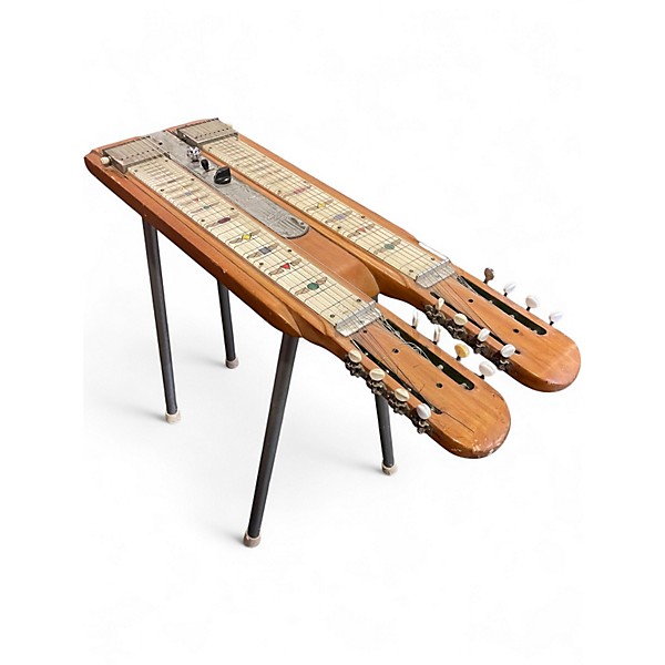 Used National GRAND CONSOLE 8 STRINGG  DOUBLE NECK Natural Lap Steel