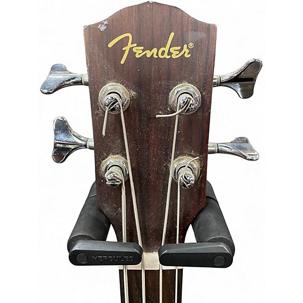Used Fender CB100CE Natural Acoustic Bass Guitar