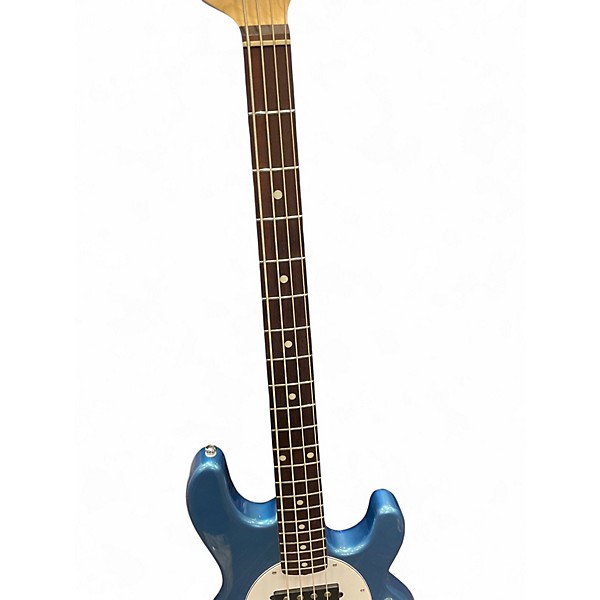 Used 2023 Sterling by Music Man STERLING STING RAY SUB SERIES Blue Electric Bass Guitar