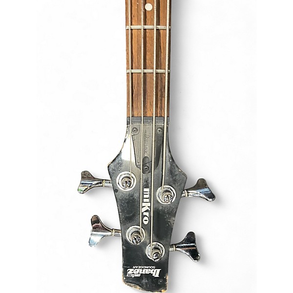 Used Ibanez GIO MIKRO BASS Black Electric Bass Guitar