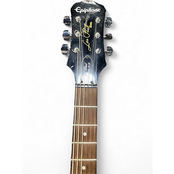 Used Epiphone LES PAUL SPECIAL II LE Black Solid Body Electric Guitar