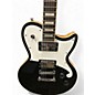 Used D'Angelico PREMIER ATLANTIC Black Solid Body Electric Guitar