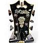 Used D'Angelico PREMIER ATLANTIC Black Solid Body Electric Guitar