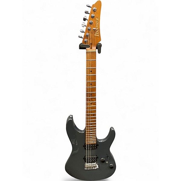 Used Ibanez AZ2402 AZ Prestige Metallic Gray Solid Body Electric Guitar