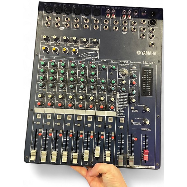 Used Yamaha MG124CX Unpowered Mixer