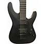 Used Schecter Guitar Research DIAMOND C1 BLACKOUT Black Solid Body Electric Guitar