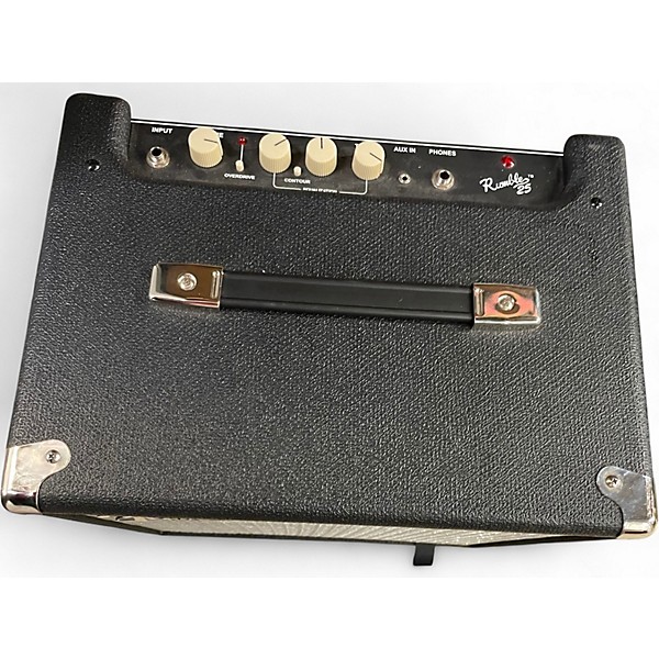 Used Fender Rumble 25 25W 1x10 Bass Combo Amp