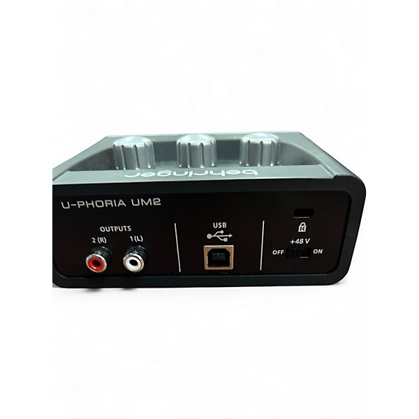 Used Behringer U-phoria UM2 Audio Interface