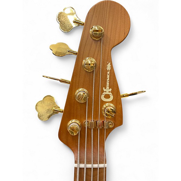 Used Charvel PRO MOD SAN DIMAS PJ V Green Electric Bass Guitar