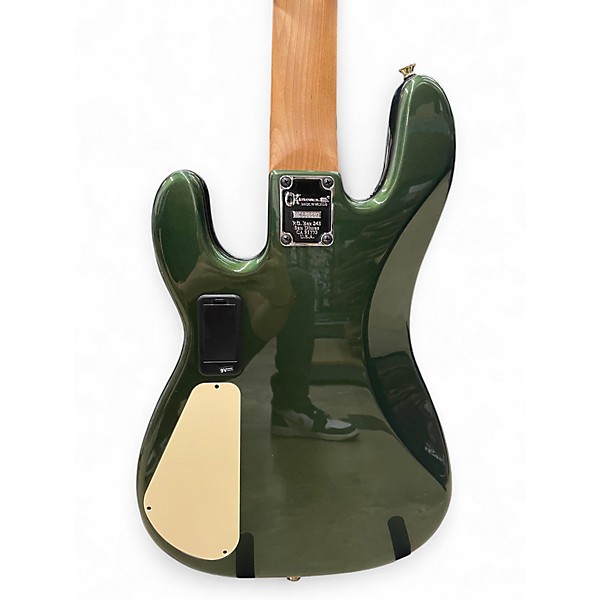 Used Charvel PRO MOD SAN DIMAS PJ V Green Electric Bass Guitar