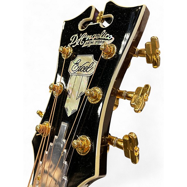 Used D'Angelico EXD500 Vintage Sunburst Acoustic Electric Guitar