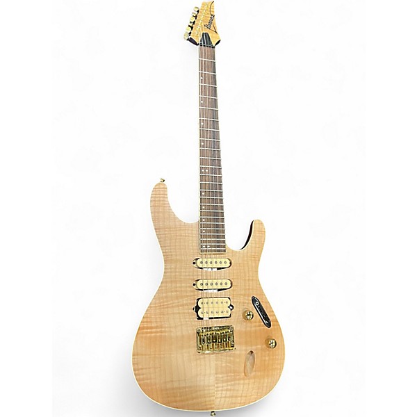 Used Ibanez sew761fm Natural Solid Body Electric Guitar