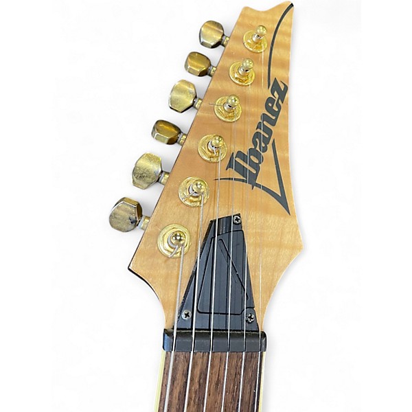 Used Ibanez sew761fm Natural Solid Body Electric Guitar