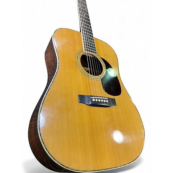 Used Morris w30 Natural Acoustic Guitar