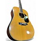 Used Morris w30 Natural Acoustic Guitar