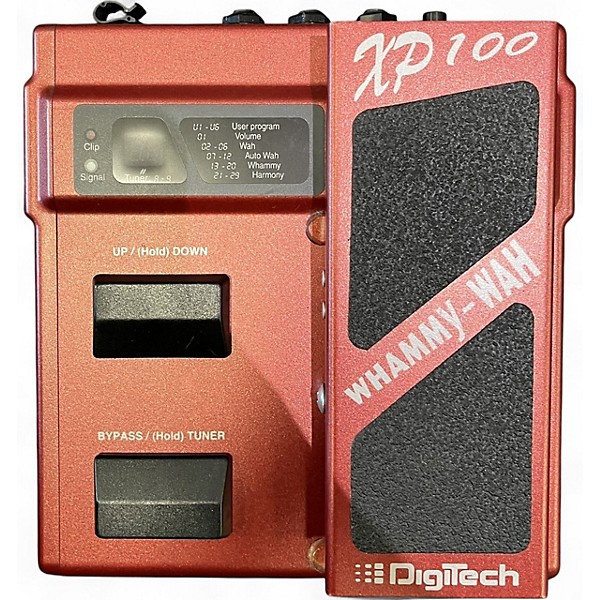 Used DigiTech XP-100 Whammy Wah Effect Pedal