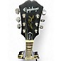 Used Epiphone LES PAUL TRADITIONAL PRO-IV Black and White Solid Body Electric Guitar