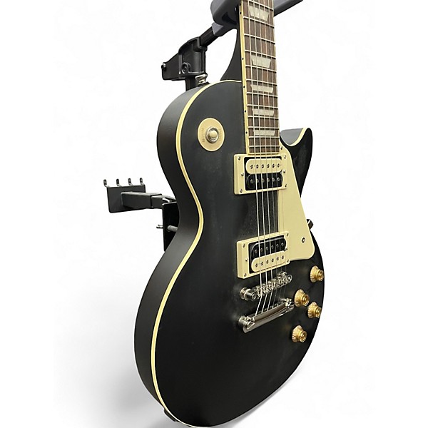 Used Epiphone LES PAUL TRADITIONAL PRO-IV Black and White Solid Body Electric Guitar