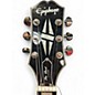 Used Epiphone Les Paul Custom Silverburst Solid Body Electric Guitar