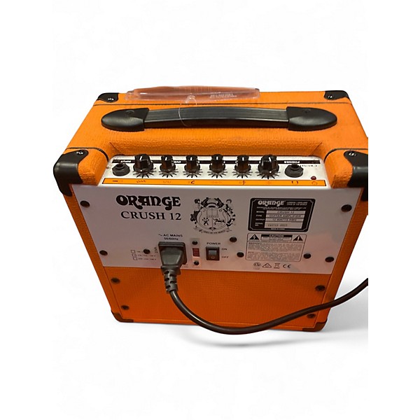 Used Orange Amplifiers Crush 12 Guitar Combo Amp
