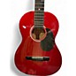 Used Sunlite acoustic Candy Apple Red Acoustic Guitar