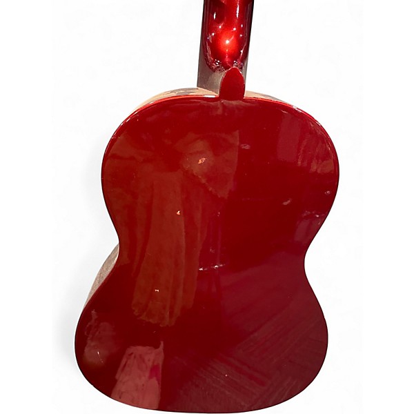 Used Sunlite acoustic Candy Apple Red Acoustic Guitar