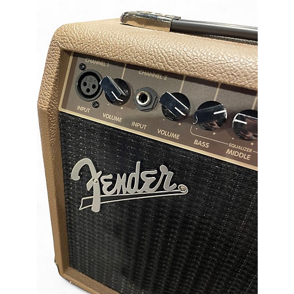 Used Fender Acoustasonic 15 Acoustic Guitar Combo Amp