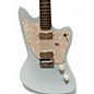 Used Harmony Silhouette Daphne Blue Solid Body Electric Guitar