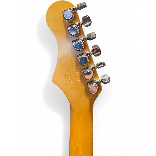 Used Harmony Silhouette Daphne Blue Solid Body Electric Guitar