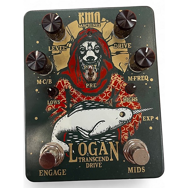 Used Kma Machines LOGAN TRANSCEND DRIVE Effect Pedal