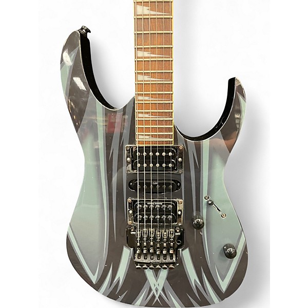 Used Ibanez RG370DXGP1 Gray Solid Body Electric Guitar