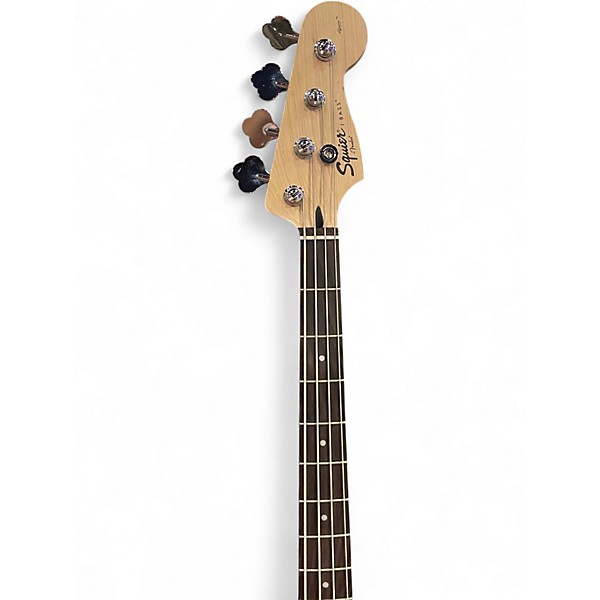 Used Squier Affinity Jazz Bass Sunburst Electric Bass Guitar
