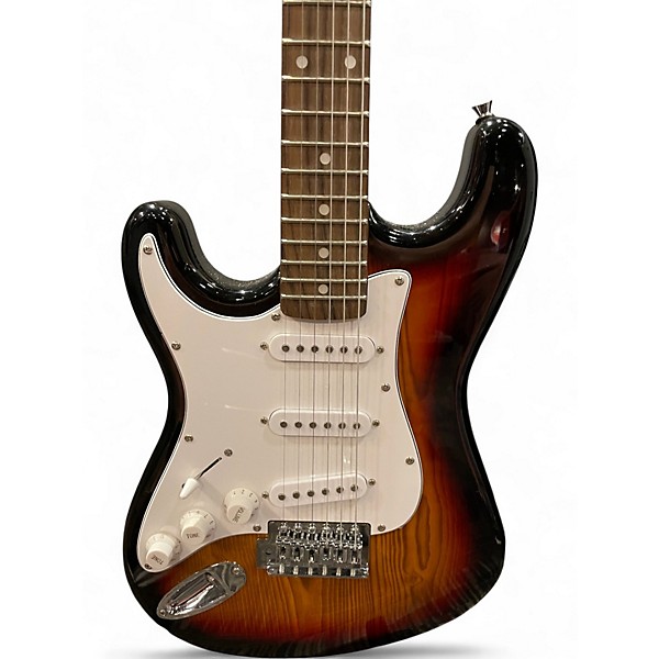 Used SX VTG Series S-Type 3 Color Sunburst Solid Body Electric Guitar