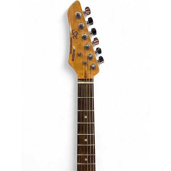 Used SX VTG Series S-Type 3 Color Sunburst Solid Body Electric Guitar