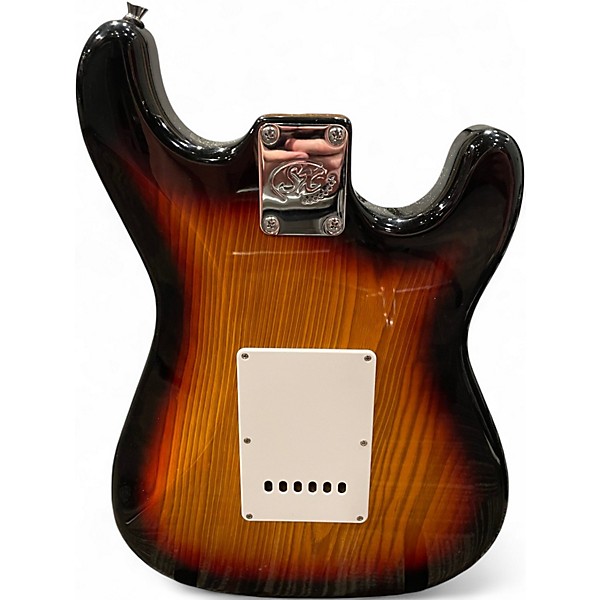 Used SX VTG Series S-Type 3 Color Sunburst Solid Body Electric Guitar