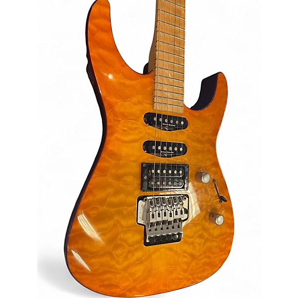 Used Jackson 2000s PC3 Phil Collen Amber Solid Body Electric Guitar