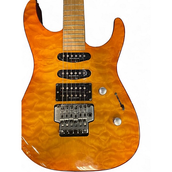 Used Jackson 2000s PC3 Phil Collen Amber Solid Body Electric Guitar