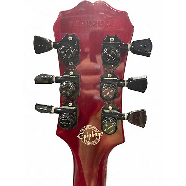 Used Epiphone Les Paul Studio Wine Red Solid Body Electric Guitar