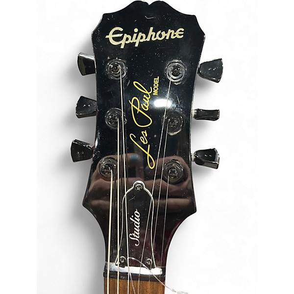 Used Epiphone Les Paul Studio Wine Red Solid Body Electric Guitar