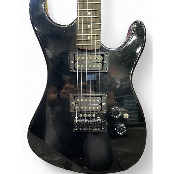 Used Striker By Kramer 200ST Black Solid Body Electric Guitar