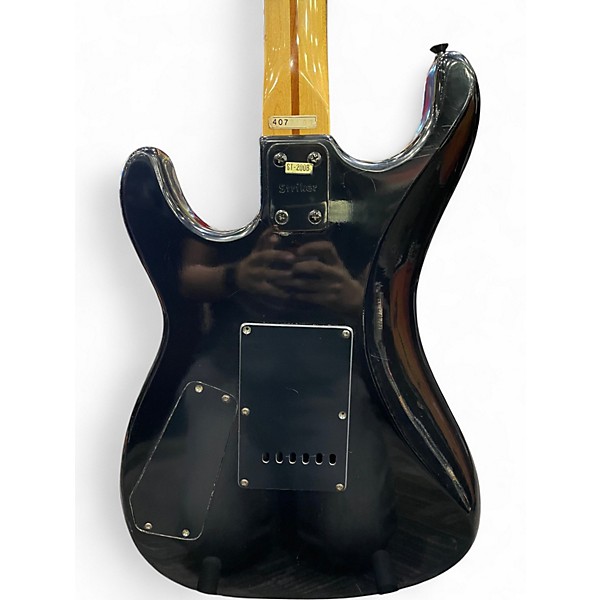 Used Striker By Kramer 200ST Black Solid Body Electric Guitar