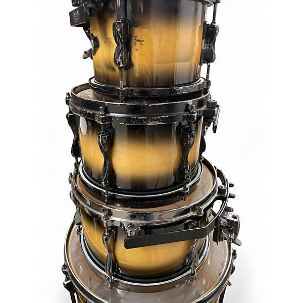 Used TAMA 8 Piece Superstar Tobacco Burst Drum Kit