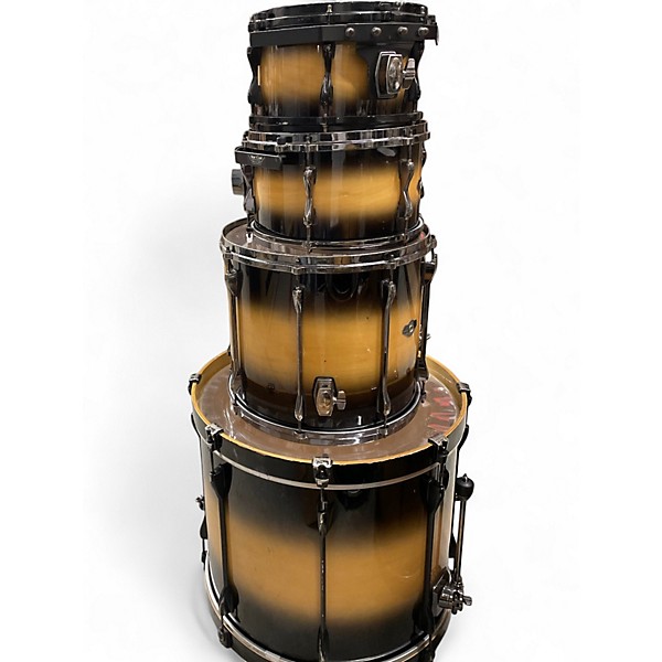 Used TAMA 4 Piece Superstar Tobacco Burst Drum Kit