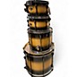 Used TAMA 4 Piece Superstar Tobacco Burst Drum Kit