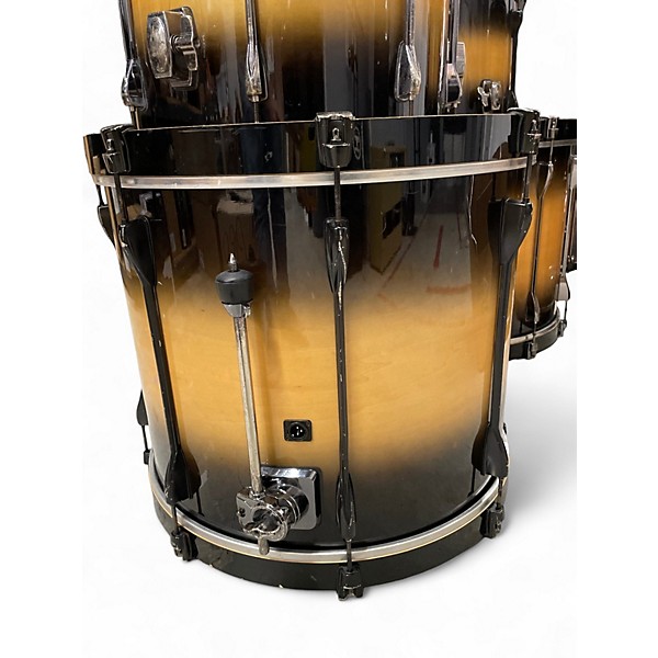 Used TAMA 4 Piece Superstar Tobacco Burst Drum Kit