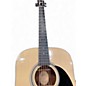 Used Bristol BD-16 Natural Acoustic Guitar