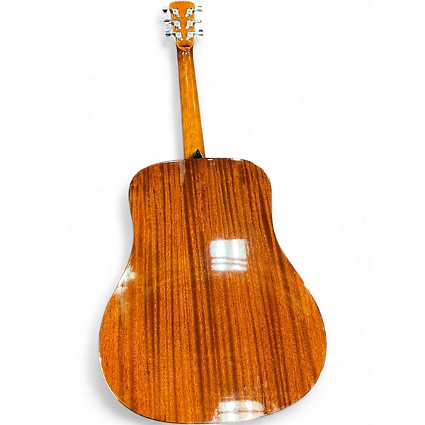 Used Bristol BD-16 Natural Acoustic Guitar