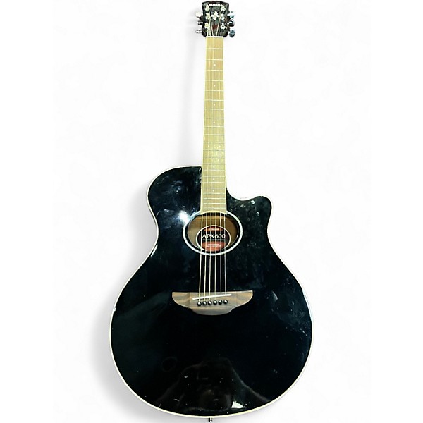Used Yamaha APX600 Black Acoustic Electric Guitar