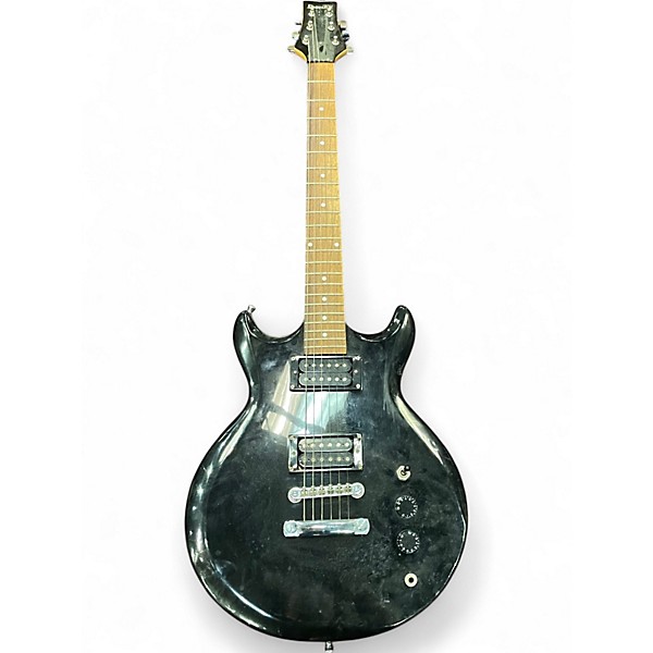 Used Ibanez GAX70 Black Solid Body Electric Guitar